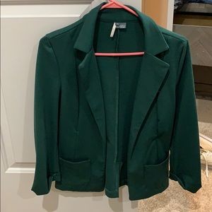 Soft green blazer